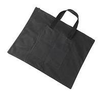 A2 Portfolio Artist Drawing Board File Organizer Document Carry Bag Gift Black, black