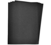 A2 Recycled Black Sugar Paper 100gsm 50 Sheets