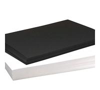 A2 Recycled Black & White Coloured Card 270gsm and 220gsm Pack of 100 Sheets by BCreative®