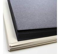 A2 Recycled Black & White Sugar Paper 100gsm Pack of 250 Art Sheets by BCreative®