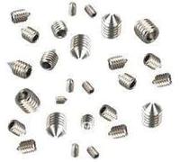 A2 Stainless Steel Grub Screws (Mixed 40 Pack) - M3, M4, M5 & M6 x 5mm Flat, Cone or Cup Point Allen Key Screws (Din914 Cone Point 5mm x M3, M4, M5 and M6)