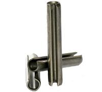 A2 Stainless Steel Slotted Spring Tension Pins Roll Pin DIN1481 M4 x 14-100 Pack