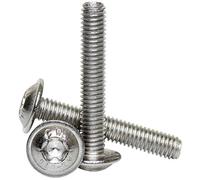 A2 Stainless Steel Torx Flanged Button Screws Hexobular Six Lobe TX30 ISO 7380-1 - M6 x 20-10 Pack
