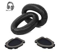 A20 Headset Replacement Ear Pads Cushions Kit Compatible with Bose Aviation Headset X A10 A20 Headphones, Ear Cups Cover Repair Parts Memory Foam (Black)