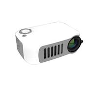 A2000 Mini Mini Projector Home Cross-Border Led Portable Projector HD 1080p Home Theater Projector (Size : Cool All Black) (Black and white classic)