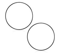 A20063 Aquarium Filter O-Ring, Suitable for Replacing Fluval 304, 305, 306, 307, 404, 405, 406, 407 Canister Aquarium Filter Motor Head Seal Ring, Black, 2 Pieces.