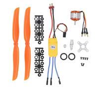 A2212 1400KV Brushless Motor 30A ESC 8060 Propeller Set for RC Airplane Quadcopter Fixed Wing Helicopter with Mounting Screws