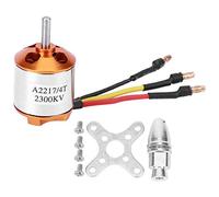 A2217 Brushless Motor for RC Fixed Wing Quadcopter Drone, High - Performance Brushless Motor with Alloy Construction, Easy Installation Accessory for DIY Drone Builders (A2217 2300KV)
