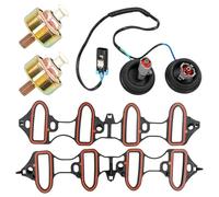 A22F-Dual Knock Sensors With Wiring Harness And Intake Manifold Gasket Kit For Chevy For Silverado Replace Engine Detonation Sensor