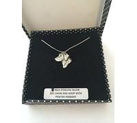 A23 Sm Labrador’s Head PENDENT REAL 925 sterling silver Necklace Handmade 20 inch chain with prideindetails gift box