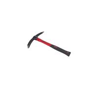 A2305 Am-Tech Mini Mattock with Fibreglass Handle, 500g, Double-Ended Head (Point & 38mm Blade), 350mm Shaft, Rubber Grip