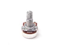 A250K Guitar Potentiometer Mini Long Shaft Curved Metal Volume Control | Knurled Split Stem, Precise Design, Easy Installation, Convenient Operation, Sturdy Construction