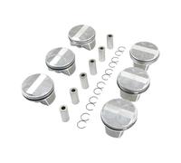 A2720301018 A2720304017 6Pcs Piston Kit with Ring Set Compatible with Mercedes Benz E300 GLK300 ML300 R280 S280 S300 SL300 SLK280 SLK300 C230 C250 C280 C300 CLK280 CLS300 E230 E280