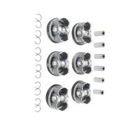 A2720304017 6Pcs Piston Kit with Ring Set A2720301018 Compatible with Mercedes Benz S280 S300 SL300 SLK280 SLK300 CLS300 E230 E280 E300 GLK300 ML300 R280 C230 C250 C280 C300 CLK280