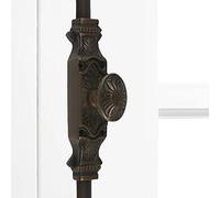 A29 Hardware 6 Feet Solid Brass Corinthian Style Window Cremone Bolt, Antique Brass Finish