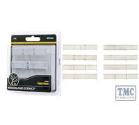 Woodland Scenics A2984 Picket Fence (Pk8) HO OO Gauge
