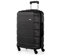 A2B Exodus 26" Hard Shell Hold Suitcase, 4 Wheel Travel Luggage - Grey in Dark Grey | Size: Medium A2b Dark Grey Medium