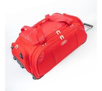 A2B Quest 95.3L Wheeled Holdall Roller Duffel Bag with Skate Wheels in Red | Size: Large A2b Red Large