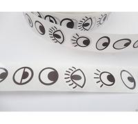 a2bsales Black & White Self Adhesive Eye Stickers Eyes 12mm Peel Stick Craft Card Making - Pack Size: 100