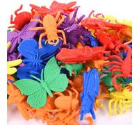 a2bsales Sorting Counters Starter Packs - Early Learning & Motor Skills Maths Toy - SEN Montessori (Bug - 24 Pk)