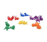 a2bsales Sorting Counters Starter Packs - Early Learning & Motor Skills Maths Toy - SEN Montessori (Pet - 24 Pk)