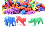 a2bsales Sorting Counters Starter Packs - Early Learning & Motor Skills Maths Toy - SEN Montessori (Wild Animal - 20 Pk)