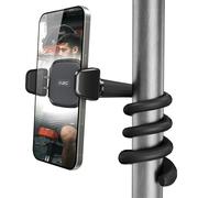 A2C Flexible Phone Holder for Treadmill, Peloton, Stroller, Shopping Cart, Desk, Portable Gooseneck 16.5” Long Arm Phone Mount for 4.7”-6.9" Smartphones