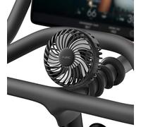 A2C Portable Rechargeable Fan for Treadmill & Exercise Bike, for Peloton Bike, Bike+ & Tread, 4000mAh Battery, 16.5" Flexible Gooseneck, 3 Speeds, 360° Workout Fan for Gym, Camping & Car
