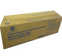 A2X203D DV711K Genuine Konica Minolta Developer, 120000 Page-Yield, Black