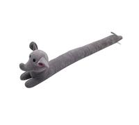 A2Z 3D Animal Face Draught Excluder 78cm Door Window Draft Wind Stopper - Draught Excluder Elephant