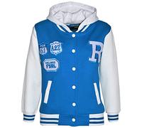 A2Z 4 Kids B.B Hooded Jacket R Fashion NYC/FOX Varsity - B.B Turquoise 7-8