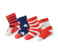 A2Z 4 Kids Baby Socks 2 Pack Girls Boys Christmas Pattern Novelty - Socks BS840 2 Pack Reindeer 12-24 M