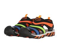 A2Z 4 Kids Boys Athletic Sandals Closed Toe Summer Holiday Beach Sports Mules - Sandal AZ3007 Multi 2 UK