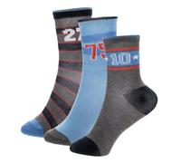 A2Z 4 Kids Boys Bamboo Socks 3 Pack Soft Breathable Viscose from Bamboo - Socks AZ1408 Sports On 3 Pack 7-10