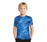A2Z 4 Kids Boys Camouflage Active T Shirts Short Sleeve Tees Kids Sports Army - T Shirt 556 Camo Blue 5-6