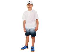 A2Z 4 Kids Boys Cotton Shorts Summer Casual Sports Short with Elastic Waistband - Shorts 450 Navy 5-6
