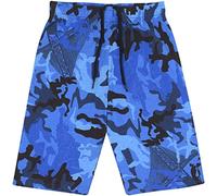 A2Z 4 Kids Boys Cotton Stretch - Shorts S07 Camo Blue 9-10