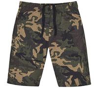 A2Z 4 Kids Boys Cotton Stretch - Shorts S07 Camo Green 5-6