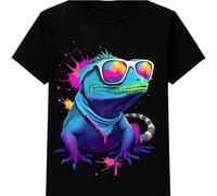 A2Z 4 Kids Boys Girls 3D Graphic - T Shirt 560 Iguana 10-12