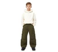 A2Z 4 Kids Boys Girls Cargo Trousers Multi Pocket Utility Combat Pants - Cargo Trouser 726 Olive 13-14
