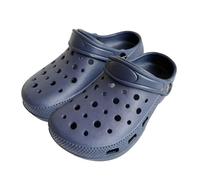 A2Z 4 Kids Boys Girls Classic Clogs Lightweight Slip On Garden Sandals - Clogs 1013 Navy 11 UK Ch