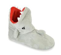A2Z 4 Kids Boys Girls Cute 3D Animal Novelty Booties Winter Plush Warm Shoes - Boot AZ31972 Shark 13/1 UK Ch