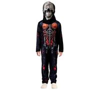 A2Z 4 Kids Boys Girls Cyber Skeleton Halloween Costume - Cyber Skeleton Costume 6-8