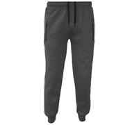 A2Z 4 Kids Boys Girls Fleece Joggers Plain Unisex Trousers with Waterproof Zip Pockets - Fleece Trouser 358 Charcoal 7-8