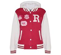 A2Z 4 Kids Boys Girls Hooded Varsity - B.B Pink 7-8