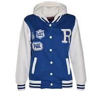 A2Z 4 Kids B.B Hooded Jacket R Fashion NYC/FOX Varsity - B.B Royal 13