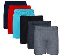 A2Z 4 Kids Boys Girls PE School Chino Shorts Casual Knee Length - Basic Shorts 6 Pack 9-10