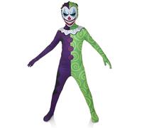 A2Z 4 Kids Boys Girls Scary Clown Halloween Costume Fancy Dress - Clown Costume 6-8