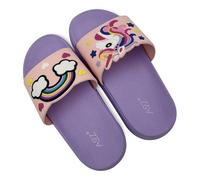A2Z 4 Kids Boys Girls Sliders Sandals Cute Dinosaur Unicorn Design - Slider 1309 Unicorn 2UK