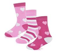A2Z 4 Kids Boys Girls Thermal Socks Ultimate Winter - Socks AZ358 Pink 3 Pack 3-6